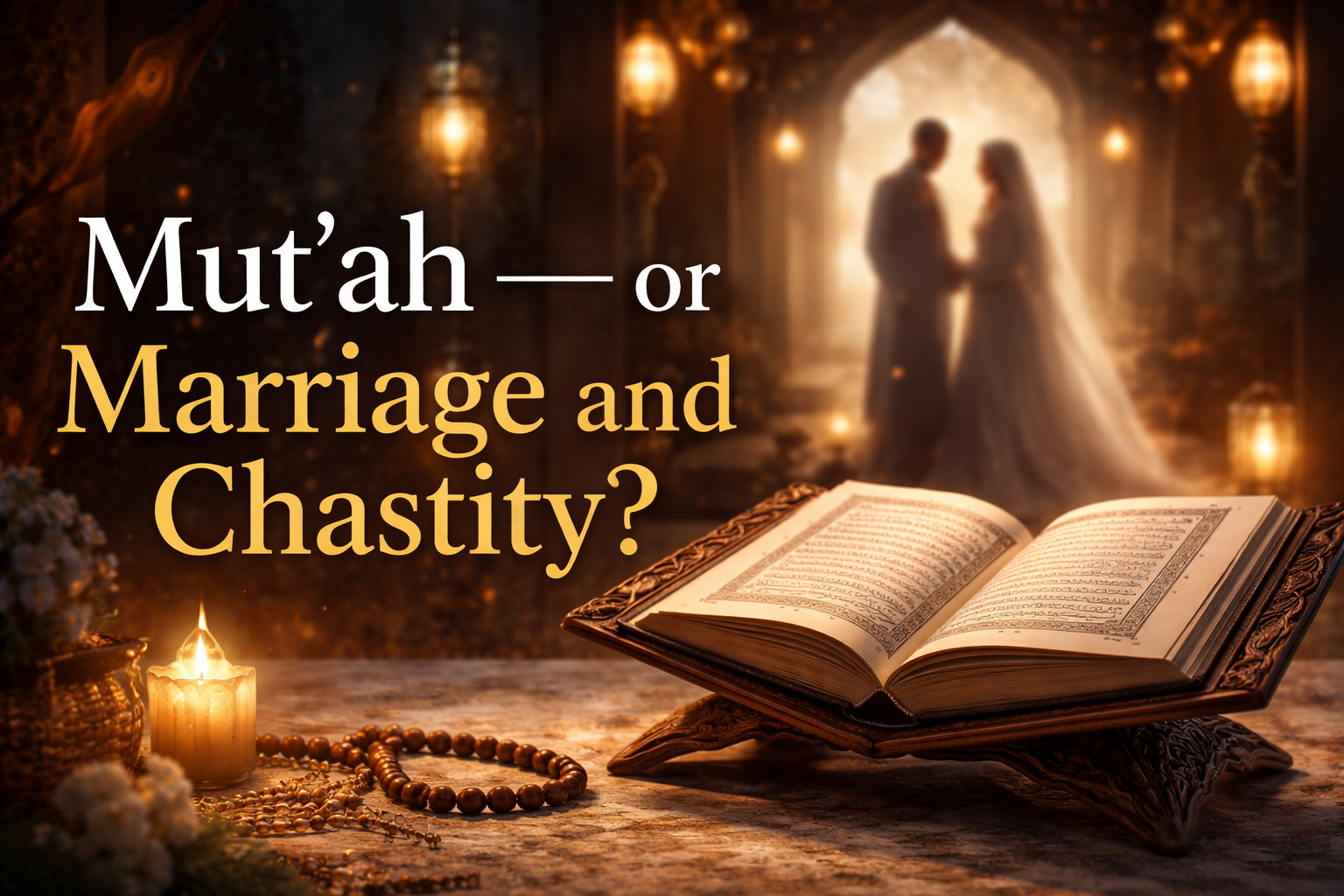 Mutʿah or Marriage and Chastity?